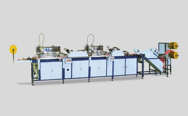 DSB2 2045 - Tam Otomatik ki Renkli Ribbon Serigrafi Bask Makinesi