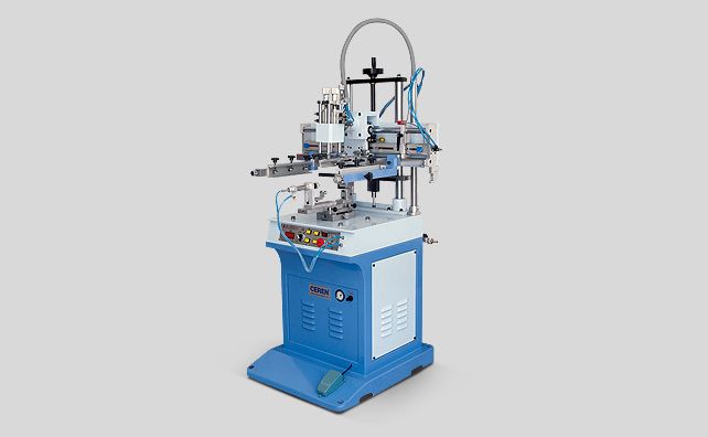 SYK 1D - Yuvarlak ve Düz Serigrafi Baskı Makinesi