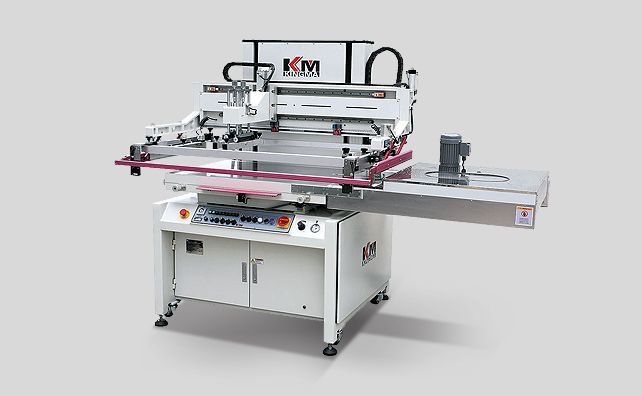KEM-X-Z 6080 - 4/3 Otomatik Serigrafi Baskı Makinesi