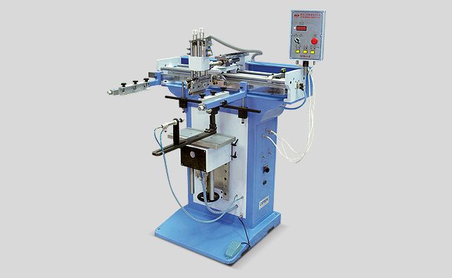SYK 1B - Yuvarlak Serigrafi Baskı Makinesi